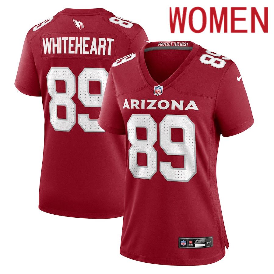 Women Arizona Cardinals #89 Blake Whiteheart Nike Cardinal Team Game NFL Jersey